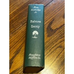 Raintree County Ross Lockridge Jr 1948 Hardcover Houghton Mifflin Co Green Book